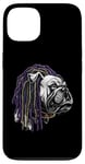 iPhone 13 BULLDOG WITH DREADS FOR DOG AND REGGAE LOVERS Case