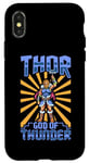 Coque pour iPhone X/XS Thor, le dieu viking du tonnerre