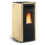 Extraflame 1288503 Poêle à Granulés 6,5kW Ketty 5.0 Parchemin 5 Étoiles