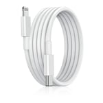 Laddare för iPhone - Kabel - 20W USB-C - Snabbladdare Vit White 1st kabel