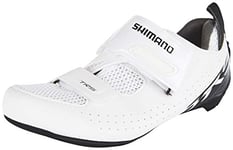 Shimano Men’s Shtr5oc420sw00 Road Cycling Shoes, Off White (White), 45 EU