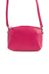 Puccio Pucci Women's TRLBC100302 Leather Bag, Fuschia, 18x12.5x5