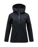 Peak Performance Women Alpine Gore-Tex 2L Jacket Black - 2st. kvar  - Alpingaraget