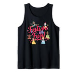 Disney 100 Princess Squad Christmas Holiday Festive Fun D100 Tank Top