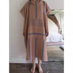 Surf Poncho - Changewear (Brown/navy blue)