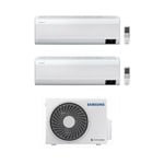 Climatiseur réversible Bi-split Samsung Windfree Elite AJ040TXJ2KG/EU9-12W 9000 + 12000 btu a++