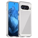 Google Pixel 9 / 9 Pro cover med akrylram - Transparent