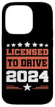 iPhone 14 Pro New Driver Licensed To Drive 2024 Boys Girls License Driver Case