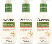 Aveeno Body Wash Apricot + Honey 300ml | Moisturising | Sensitive Skin X 3