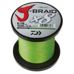 Daiwa J-Braid X8LB 0.10mm-1500M Chartreuse