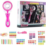 Fer à Boucler Automatique Tresse de Cheveux Quick Twist Outil de Coiffure Multi Styler Accessoires DIY Electric Automatic Hair[290]