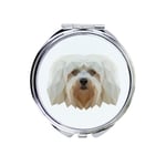 Havanese - peili kuva ja geometrinen merkki Art-Dog-merkiltä