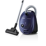 Siemens VS06B1110 Aspirateur synchropower avec sac (700 W, classe d'efficacité énergétique B, moteur puissant, système powerSecure), couleur moonlight blue