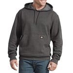 Dickies Men's Pullover Fleece Hoodie Jacket, Dark Heather, L