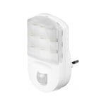 Veilleuse led avec détecteur de mouvement, utilisation en intérieur (IP20), 85 ° détection, 5 m distance, blanc froid (96500) - Goobay