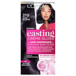 L'Oréal Paris Casting Crème Gloss Coloration 210 Noir Bleuté