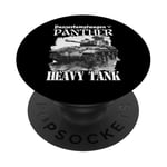 German Panther Tank 1942 Tank Driver German Soldier PopSockets Swappable PopGrip