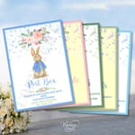 Christening Post Box Postbox Peter the Rabbit Flopsy Guest Book Guestbook Card