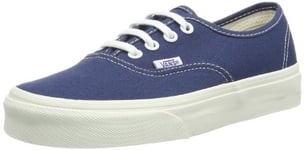 Vans Unisex Authentic Low-Top Trainers, Blue Vintage, 4 UK