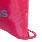 adidas Gym Sack Pink Sports PE Bag Shoes Accessories Girls Kids Magenta School