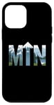 Coque pour iPhone 12 mini Montagnes MTN - Nature et paysage de montagne pour les amateurs de plein air