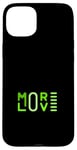 Coque pour iPhone 15 Plus Graphisme vert Green More Love