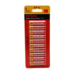 20X KODAK SUPER HEAVY DUTY ZINK AA BATTERIES FREE UK POSTAGE