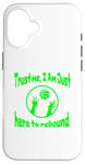 Coque pour iPhone 16 Crossovers & Laughs - Le maillot de basket-ball amusant ultime