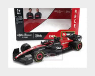 1:43 BURAGO Alfa Romeo F1 C43 #24 Season 2023 Guanyu Zhou Black Red BU38085-ZH