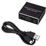 HDMI Audio Extractor video/ljuddelare 3D 4K