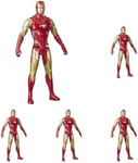 Avengers Marvel Titan Hero Series Collectible 30CM Iron Man Action Figure, Toy For Ages 4 and Up (Pack of 5)