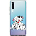 ERT GROUP mobile phone case for Huawei P30 original and officially Licensed Disney pattern Dalmatians 005 optimally adapted to the shape of the mobile phone, partially transparent