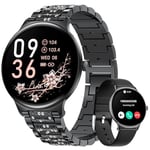 LIGE Montre Connectée Femme avec Appel Bluetooth, Smartwatch IP68 avec Fonction Féminine, Fitness Activity Tracker 120+ Modes Sport/Fréquence Cardiaque/Sommeil/SpO2 Montre Connectée pour Android iOS