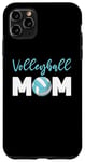 Coque pour iPhone 11 Pro Max Maman de volley-ball pour femme - Pour la fête des mères - Pour les amateurs de sport