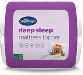 Memory Foam King Size Mattress Topper -  Thick Soft Comfy Toppers for Bed Carava