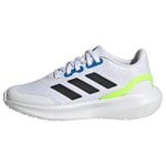 adidas Unisex Kids RunFalcon 3 Lace Sneaker, FTWR White/core Black/Bright Royal, 10 UK