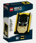 LEGO Brick Sketches Batman 40386  DC Art Mosaic (Brand new and sealed)