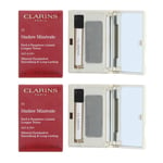 Clarins Womens Ombre Minerale Smoothing & Long-Lasting 11 Silver Green 2g x 2 - One Size