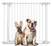 Bettacare Dog Safety Gate, SafeStep Pet Pressure Gate, White, 103cm - 110cm