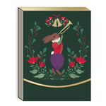 Punch Studio Molly & Rex 12 Days Rabbit Xmas Pocket Notepad (31948)