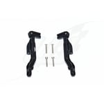 [FR] Gpm Alloy Rear Body Post Fixed Mount -6Pc Set Black Arrma 1/7 Infraction 6S