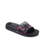 Reef Women's One Slide flip Flops, Palm Fronds, 5 UK