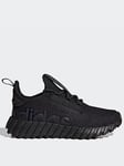 adidas Sportswear Kids Unisex Kaptir 3.0 Trainers - Black, Black, Size 11.5