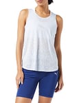 PUMA Studio Burn Out Twist Tank, Arctic Ice, L