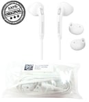 KIT MAIN LIBRE EARPOD CASQUE AUDIO OFFICIEL SAMSUNG BLANC Pr GALAXY S7 / S7 EDGE