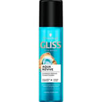 Spray hoitoaine normaaleille ja kuiville hiuksille Gliss Aqua Revive Express Repair 200 ml