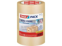 Tesa Packband Tesapack® Ultra Strong Transparent (L X B) 66 M X 50 Mm Inhalt: 3 Rolle(N) (51124-07-01)