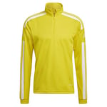 adidas Homme Sq21 Tr Top Sweat Shirt à Capuche, Multicolore (Tmyell/Blanco), S-XL EU