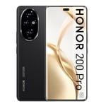 Honor 200 Pro - Smartphone 5G, 512 Go, Écran 6,78 Pouces, Batterie 5200 mAh, Triple Appareil Photo 50 MP, Noir