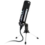 Kinsman USB Condenser Microphone With Stand - Plug & Play / Podcast